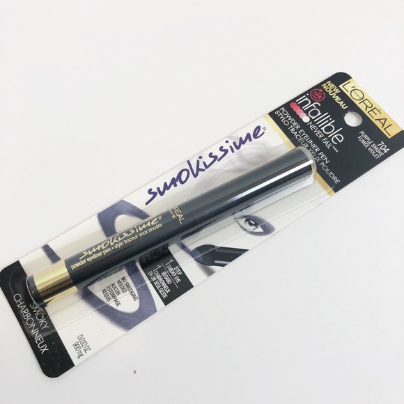 L'Oreal Makeup Loreal Infallible Powder Eyeliner Pen Purple Poshmark